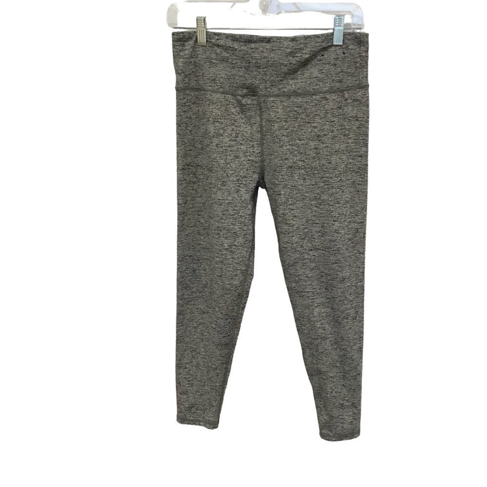 IBody Leggings Yoga 7/8 Length in Heather Gray Women's Size Large Activewear Gym